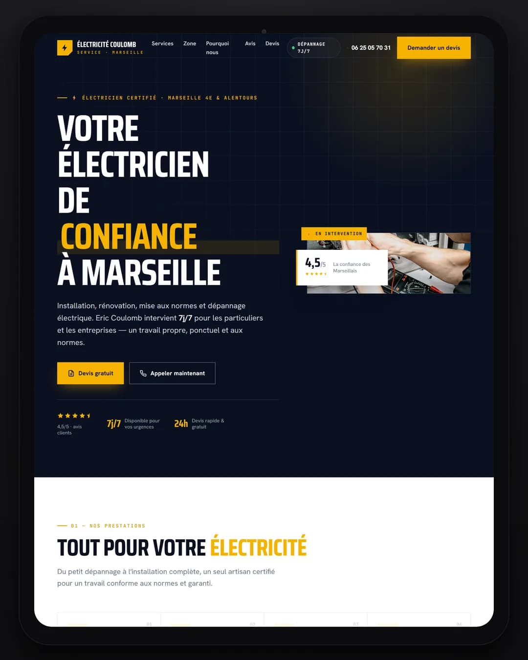 Électricité Coulomb